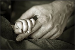 Tendresse en noir-blanc